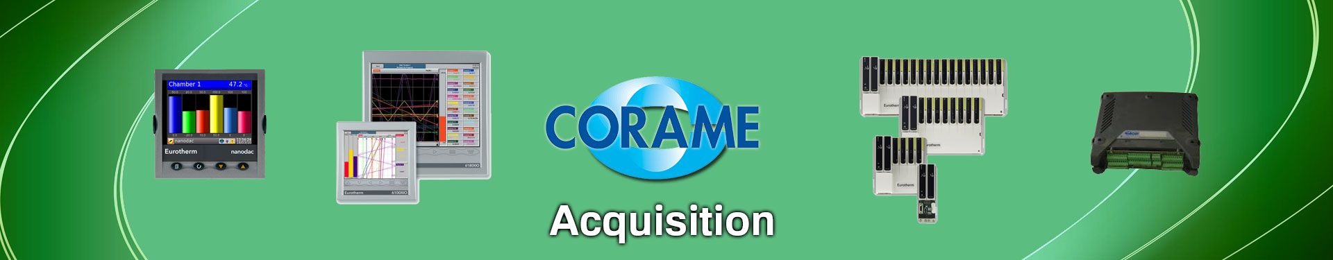 Produits Acquisition de données sélectionnés par Corame