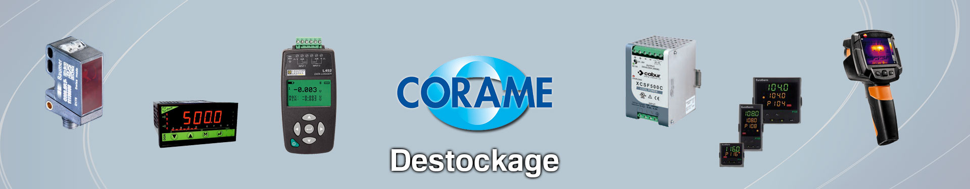 Produits Destockage sélectionnés par Corame